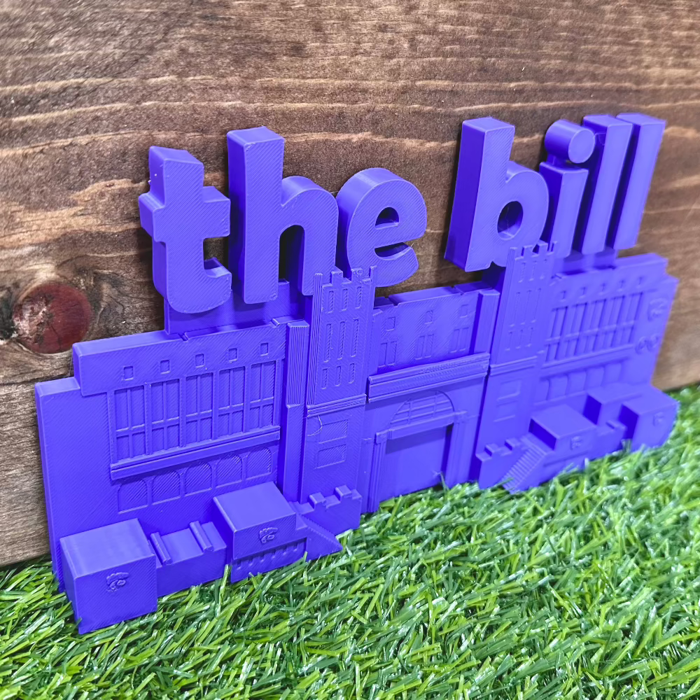 The Bill Sign (Purple)