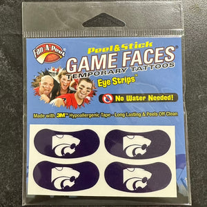 Kansas State Eye Stripe Tattoo