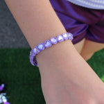 Youth Purple Heart Bracelet