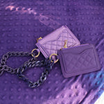 Wristlet Quilted Card Wallet
