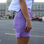 Lavender Quilted Skirt