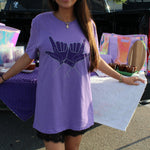 Mob Hand Tee (Purple)