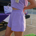 Lavender Swing Top Tank and Short Set