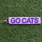 K-State Sequin Keychains