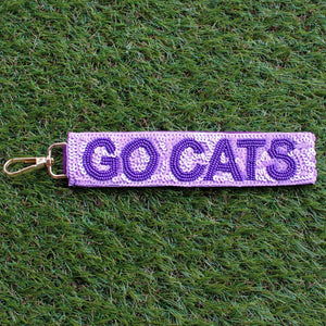 K-State Sequin Keychains