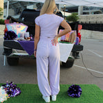 Crossover Top and Jogger Set