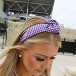 Purple Fabric Headbands