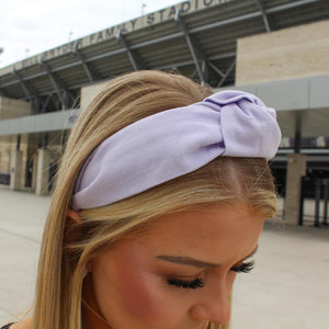 Purple Fabric Headbands