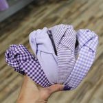 Purple Fabric Headbands