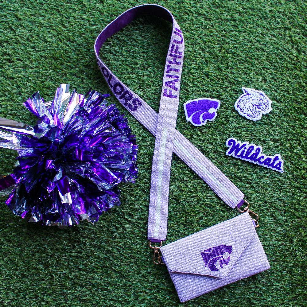 Beaded K-State Bag Set