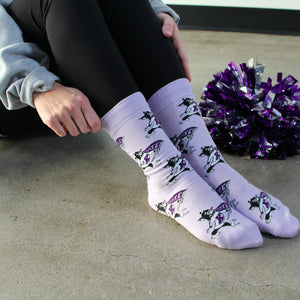 Pennant Willie Scattered Print Sock