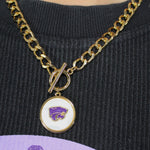 BRIANNA CANNON Kansas State Logo Necklace