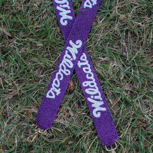 Beaded Game Day Bag Straps {Velvet}