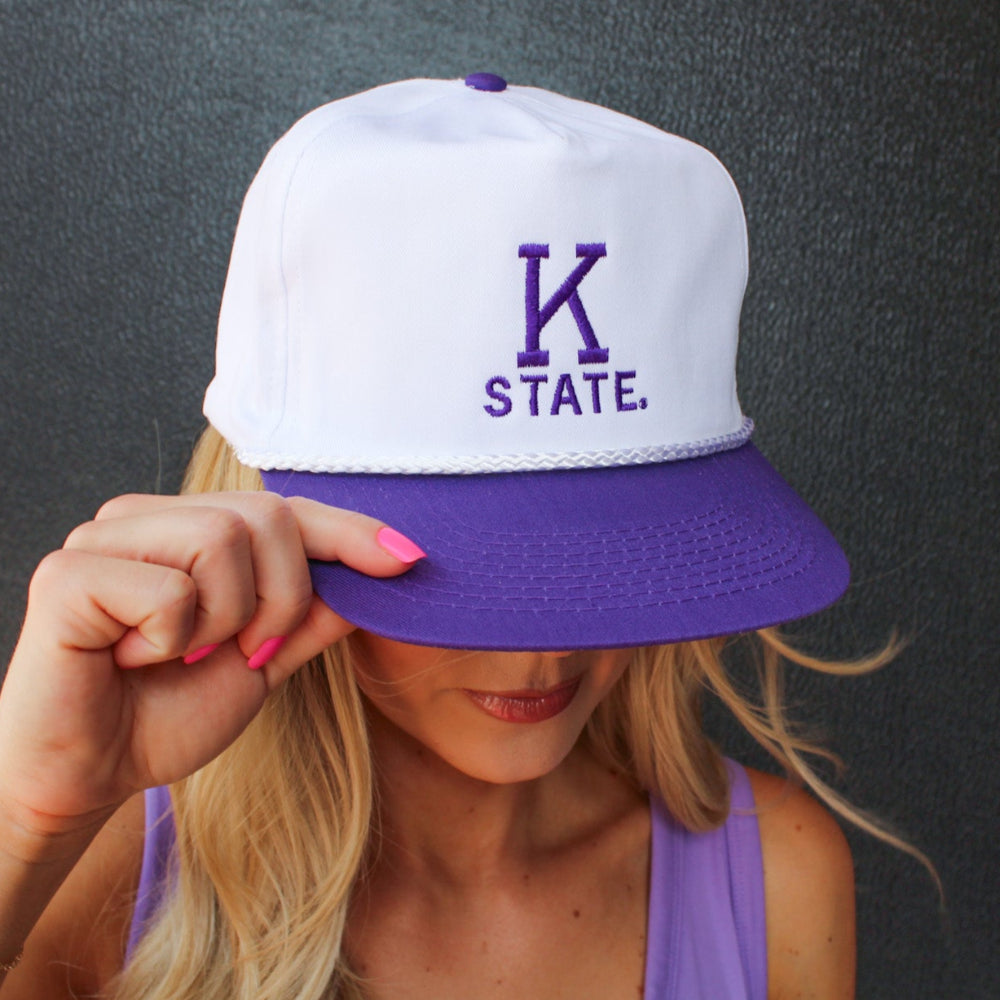 Block K-State Rope Hat