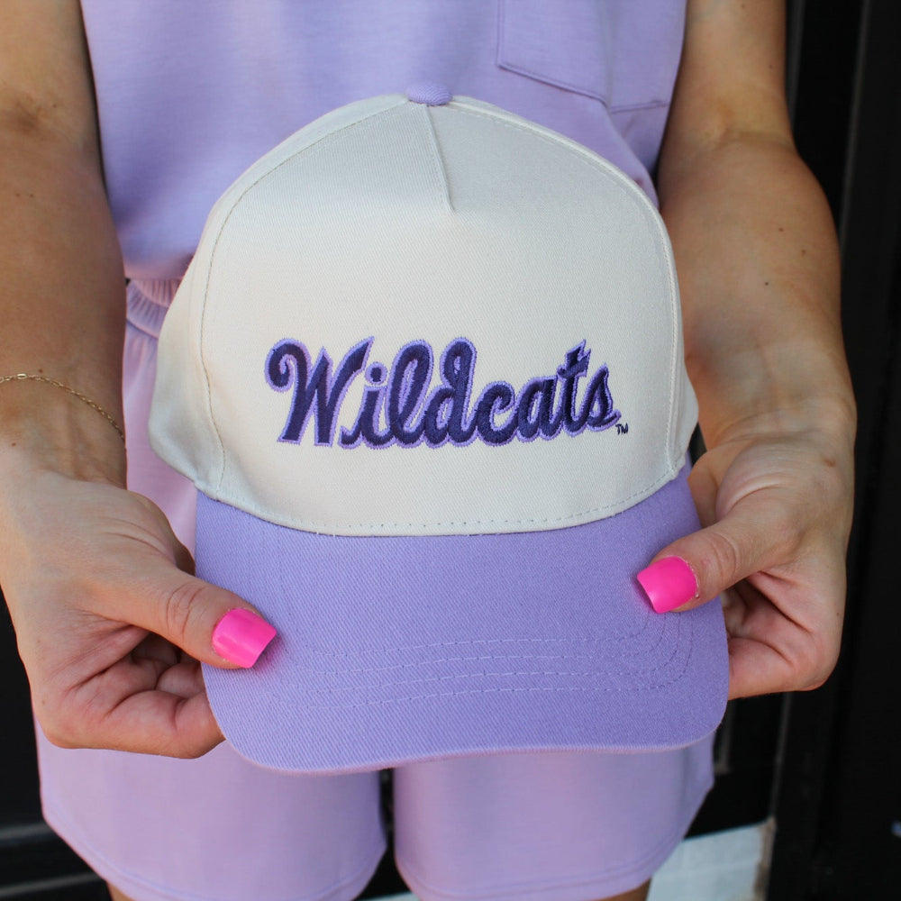 Lavender Wildcats Two-Tone Hat