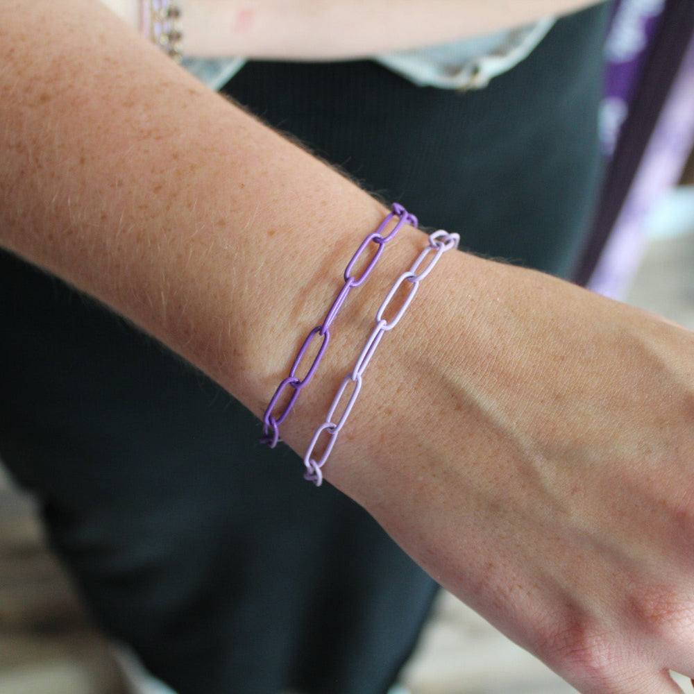 Paperclip Link Bracelets