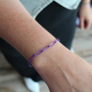 Paperclip Link Bracelets