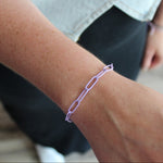 Paperclip Link Bracelets