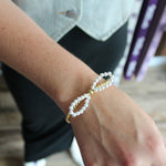 Pearl Bow Bracelet