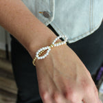 Pearl Bow Bracelet