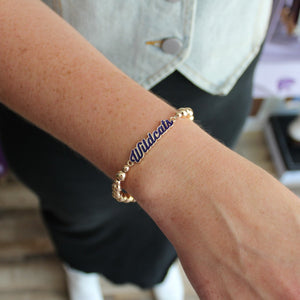 Wildcats Stretch Bracelet