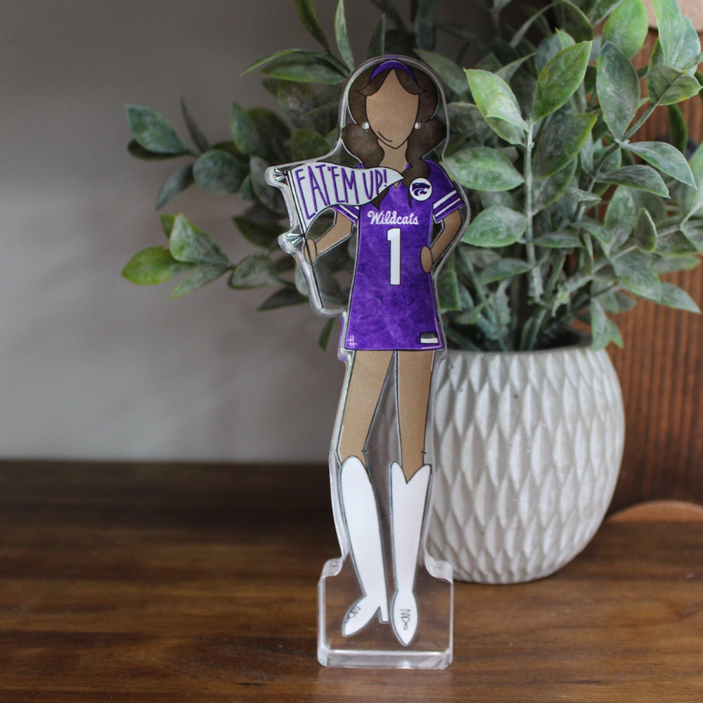 K-State Cheer Acrylic Shelfie