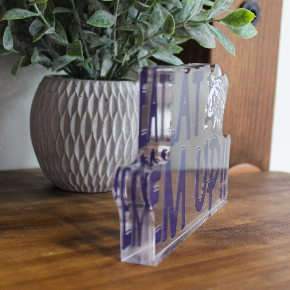 K-State Acrylic Shelfie