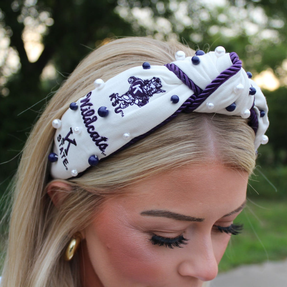 Brianna Cannon Vintage Logo K-State Headband