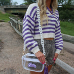 Large Acrylic GameDay Bag Chain