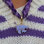 K-State Bandana Scarf Necklace