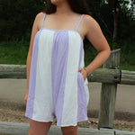 Striped Oversized Romper