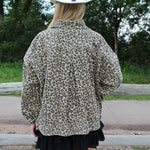 Leopard Denim Jacket