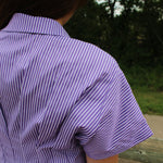 Pleated Shirt Dress