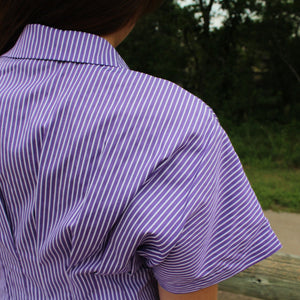 Pleated Shirt Dress