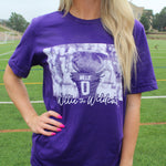 Purple + White Willie Tee