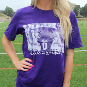 Purple + White Willie Tee