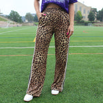 Animal Print Track Pant