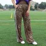 Animal Print Track Pant
