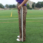 Animal Print Track Pant