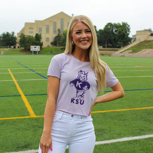Sailor Willie Crop Tee (Lavender)