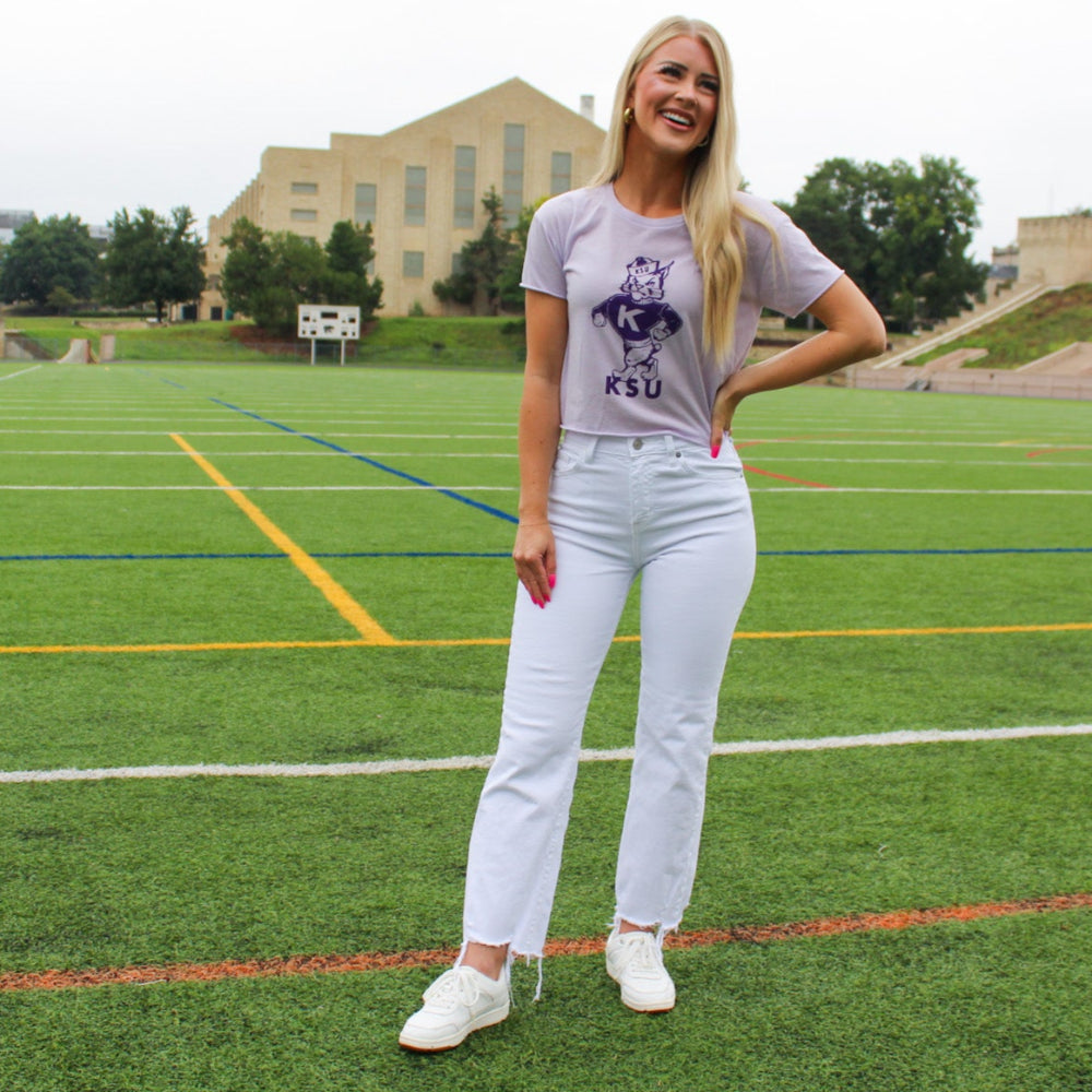 Sailor Willie Crop Tee (Lavender)