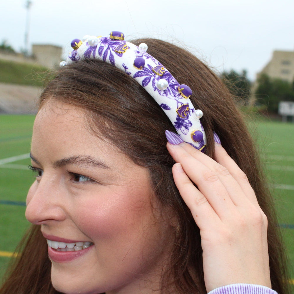 BRIANNA CANNON Floral K-State Headband