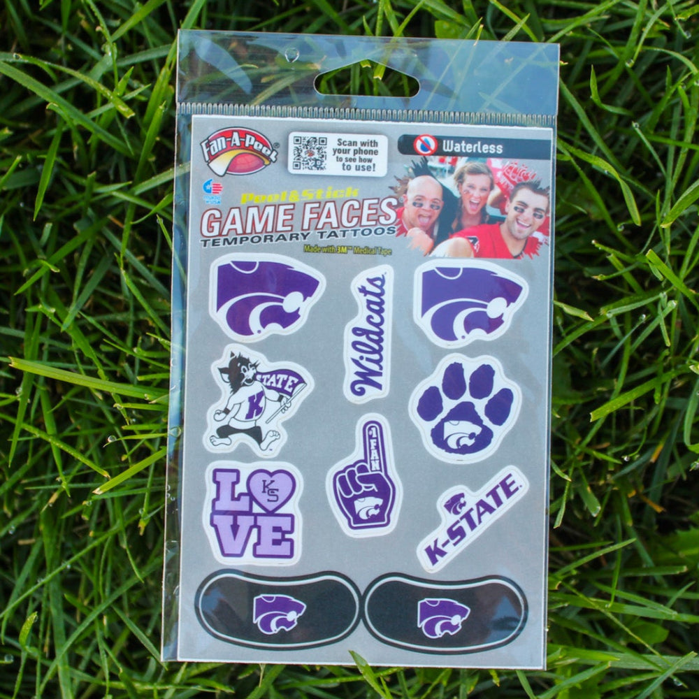 K-State Variety Pack Tattoos