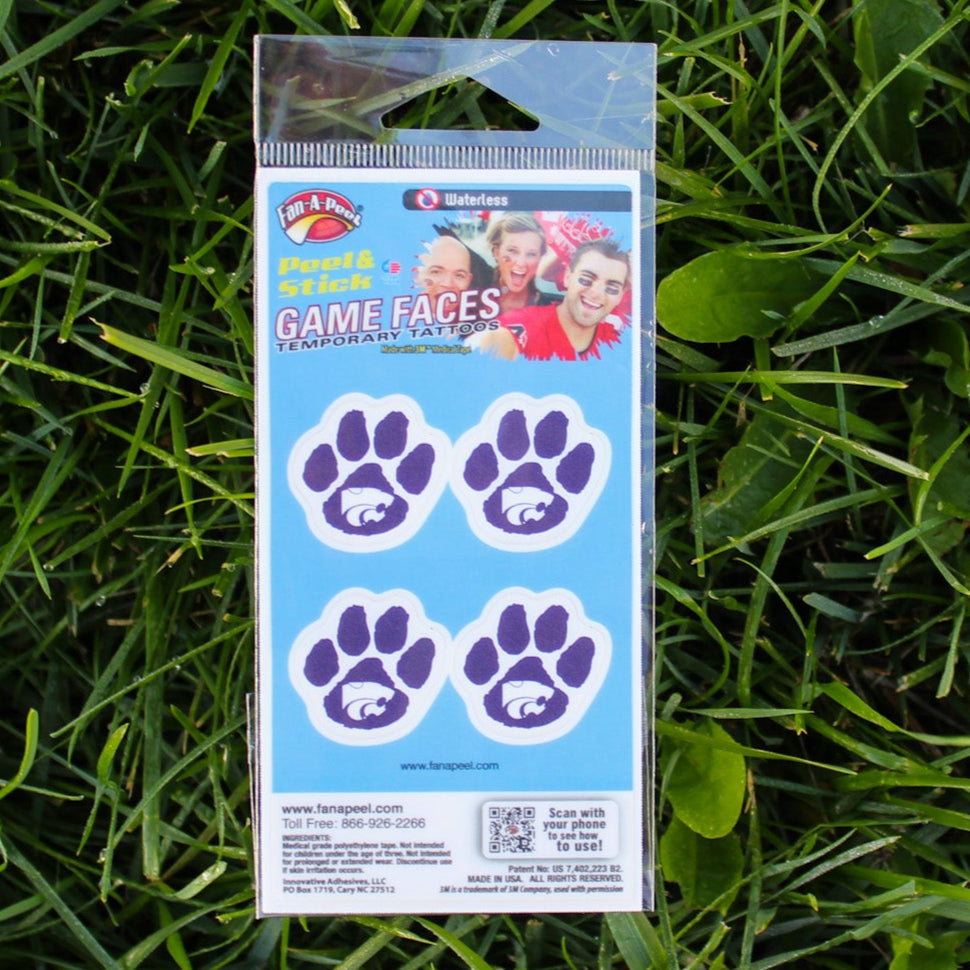 Kansas State Paws Tattoo