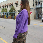 Piper Cardigan (Purple)