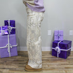 Tree Camo Wide Leg Jeans