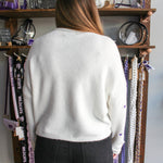 Purple Heart Piper Cardigan