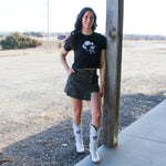Cowpuncher Willie Crop Tee