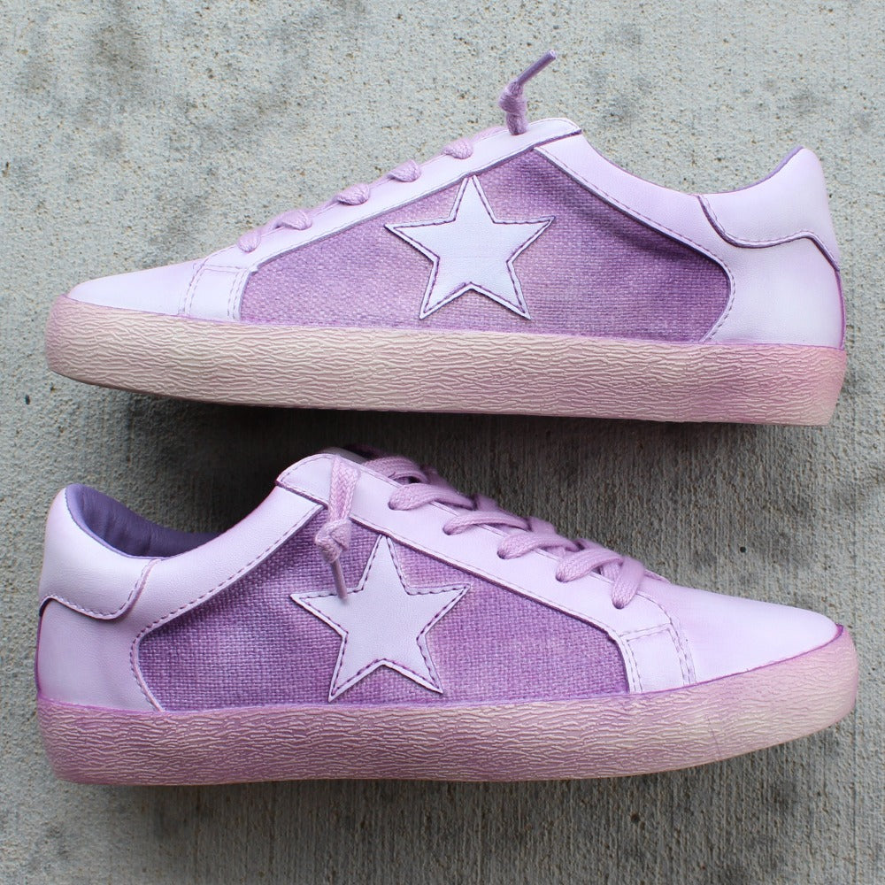 Lavender Star Sneaker