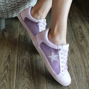 Lavender Star Sneaker